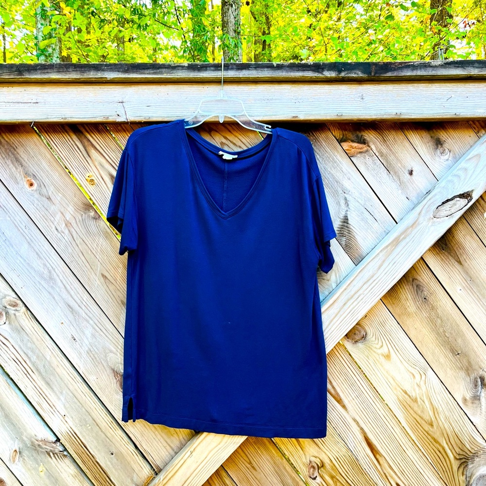 Loft Lounge Navy Blue Shirt